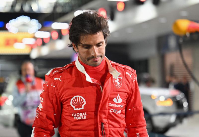 Carlos Sainz - Noćna mora Formule 1: Bolidi uništeni, trening prekinut